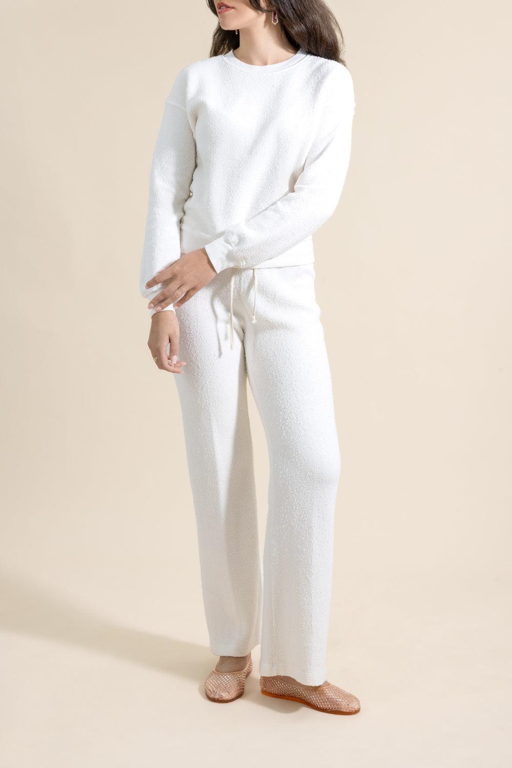 Everyday Pant-CREAM-1-CLOTHINGPANTWIDE LEG-The Lady & The Sailor x Marissa Collections