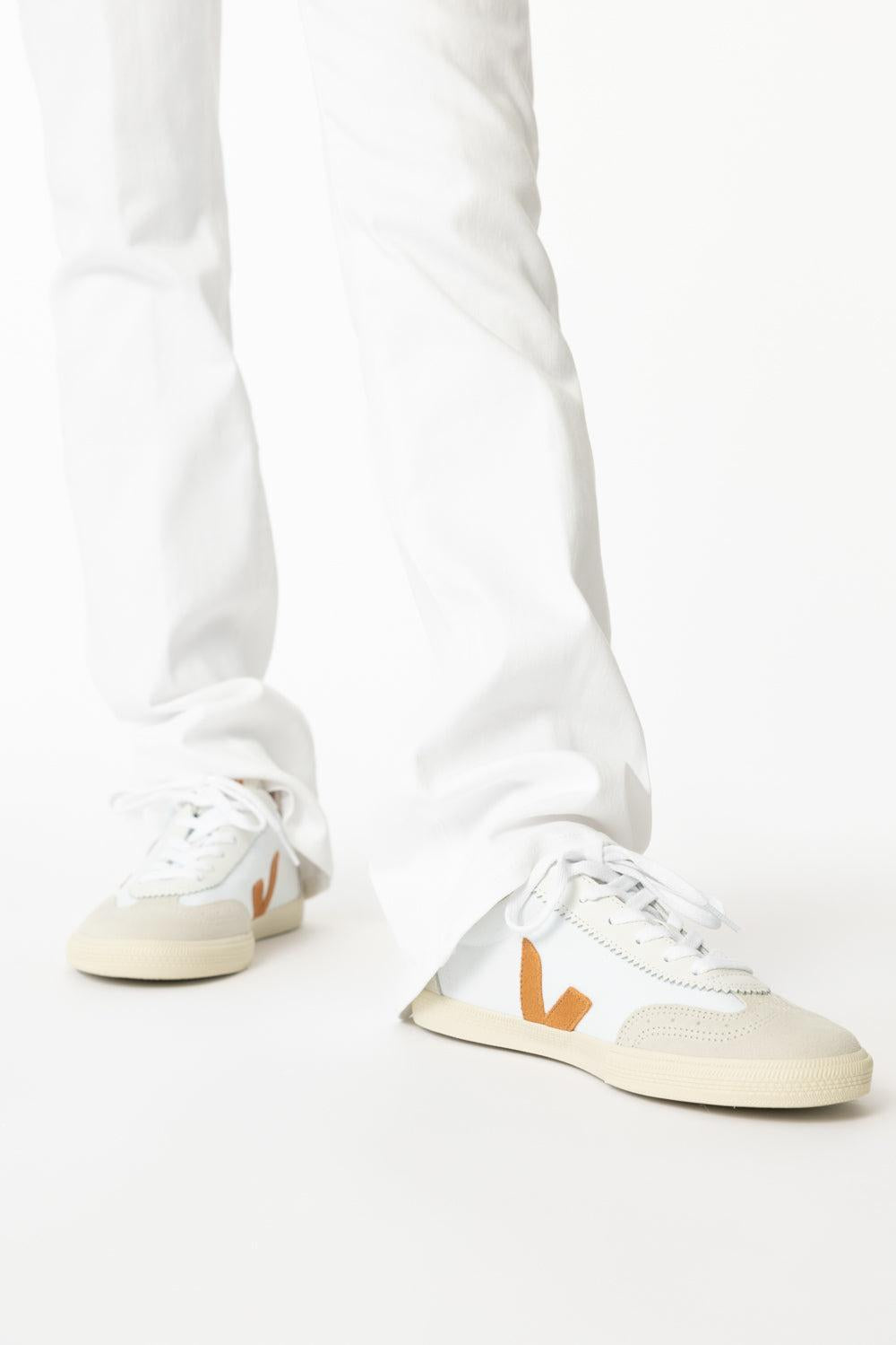 Volley Classic Sneaker-WHT/UMBR-36-SHOESNEAKER-VEJA