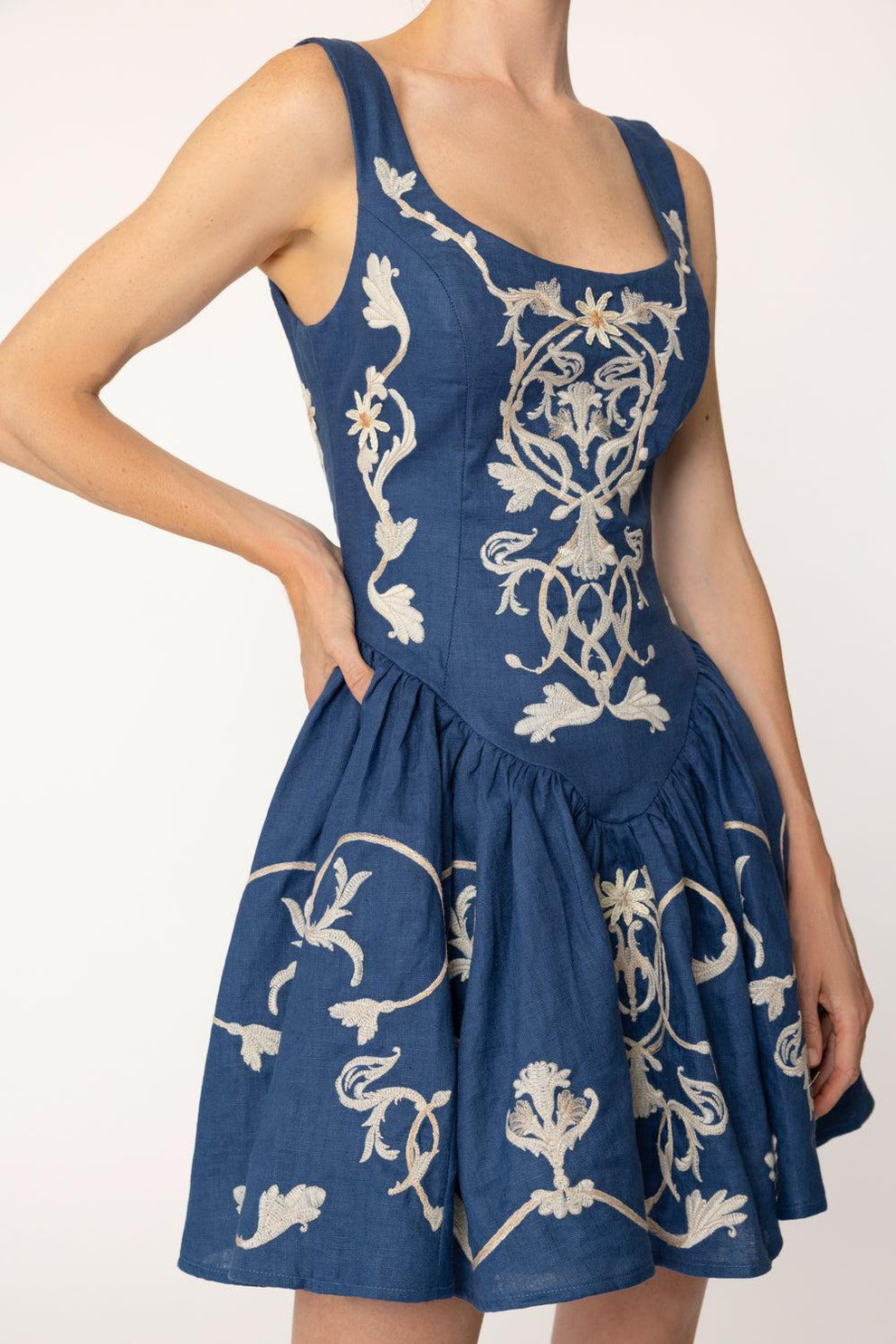 Pluma Ribbons Dress