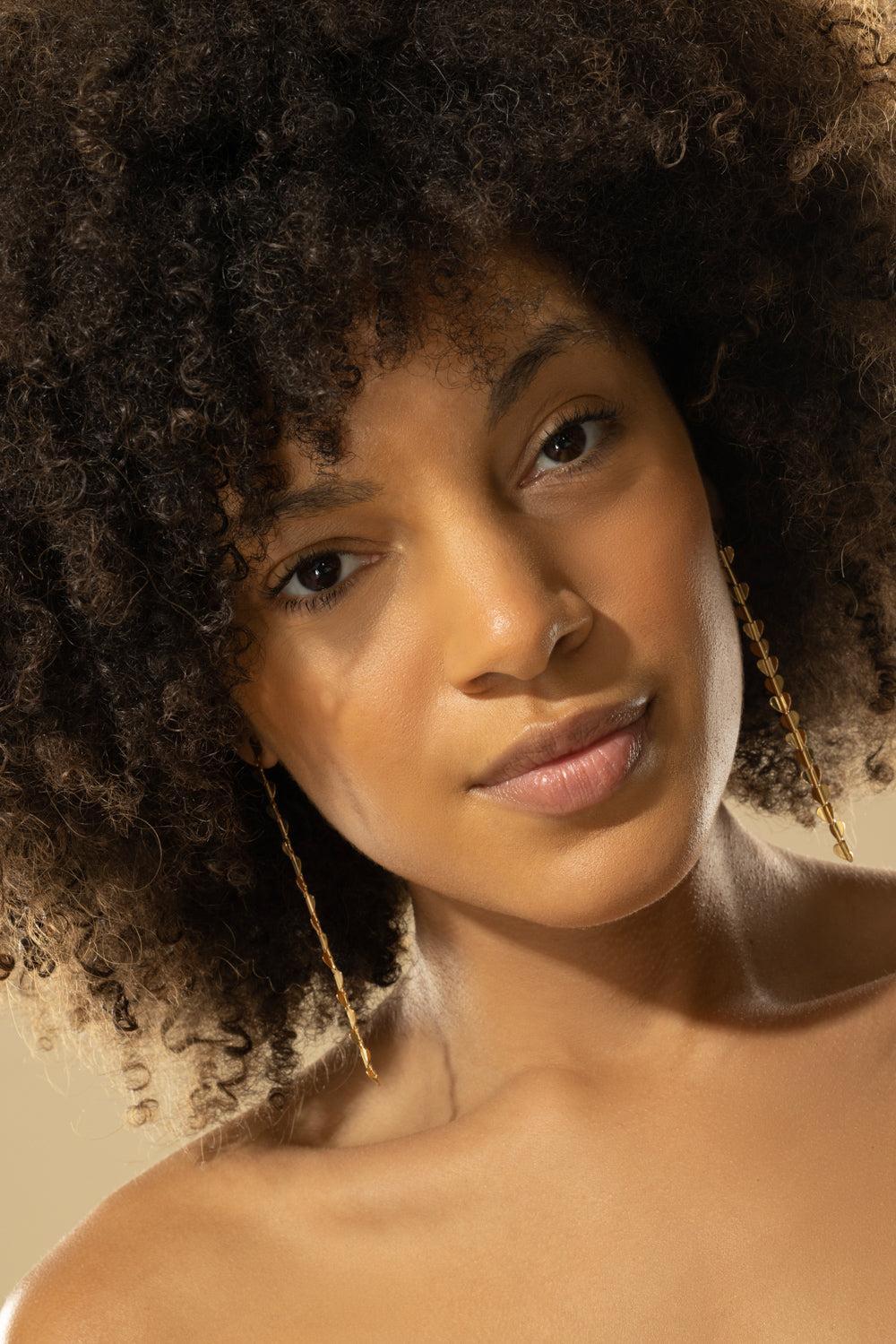 Small Wings of Love Drop Earrings-YELLOW GOLD-JEWELRYFINE JEWELEARRING-CADAR