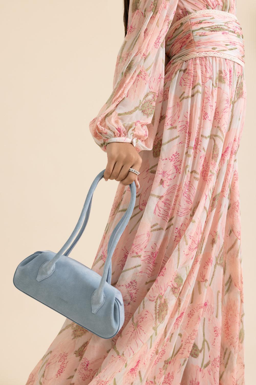 Oyster Mini Shoulder Bag - Ocean-BLUE-O/S-HANDBAGSHOULDER-YUZEFI