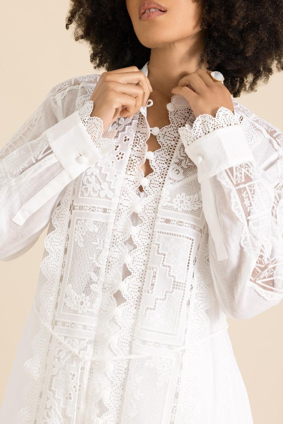 zimmermann white embroidered dress Zimmermann White Petal Dress by Zimmermann