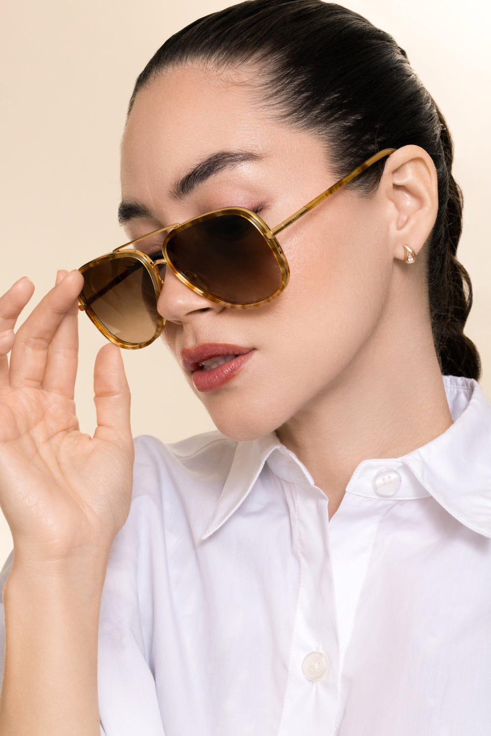 Gradient Aviator Sunglasses