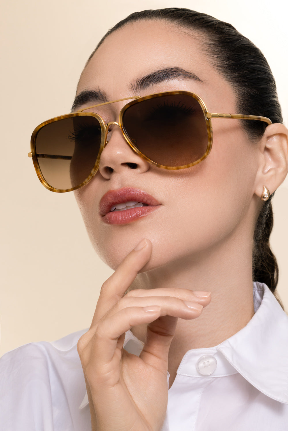 Gradient Aviator Sunglasses