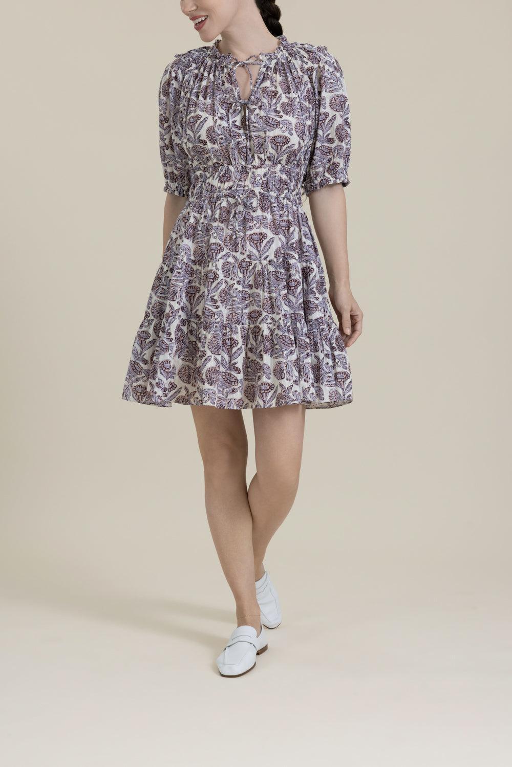 Soffia Mini Dress-NOVELTY-0-CLOTHINGDRESSCASUAL-ULLA JOHNSON