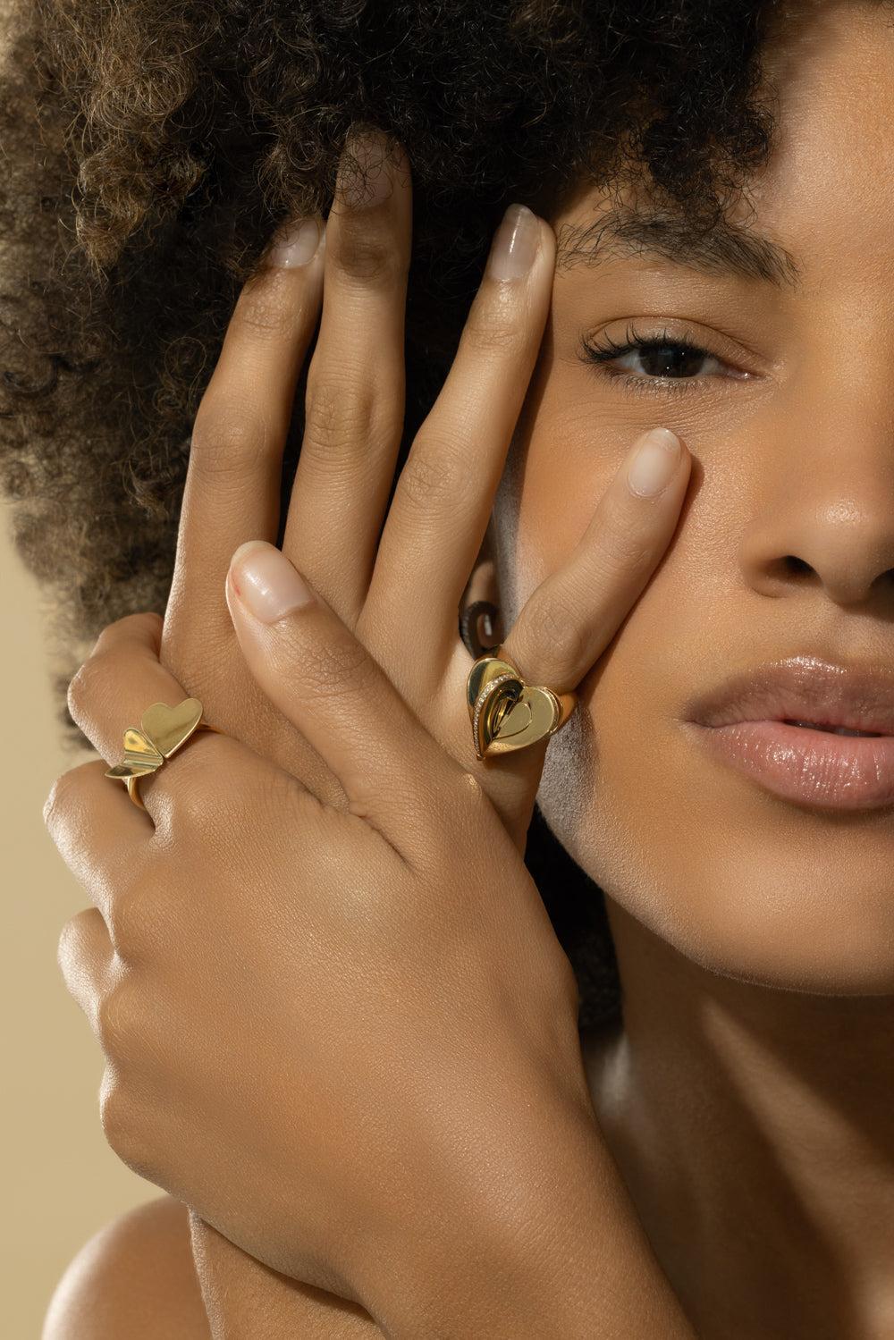 Endless Ring-YELLOW GOLD-4-JEWELRYFINE JEWELRING-CADAR