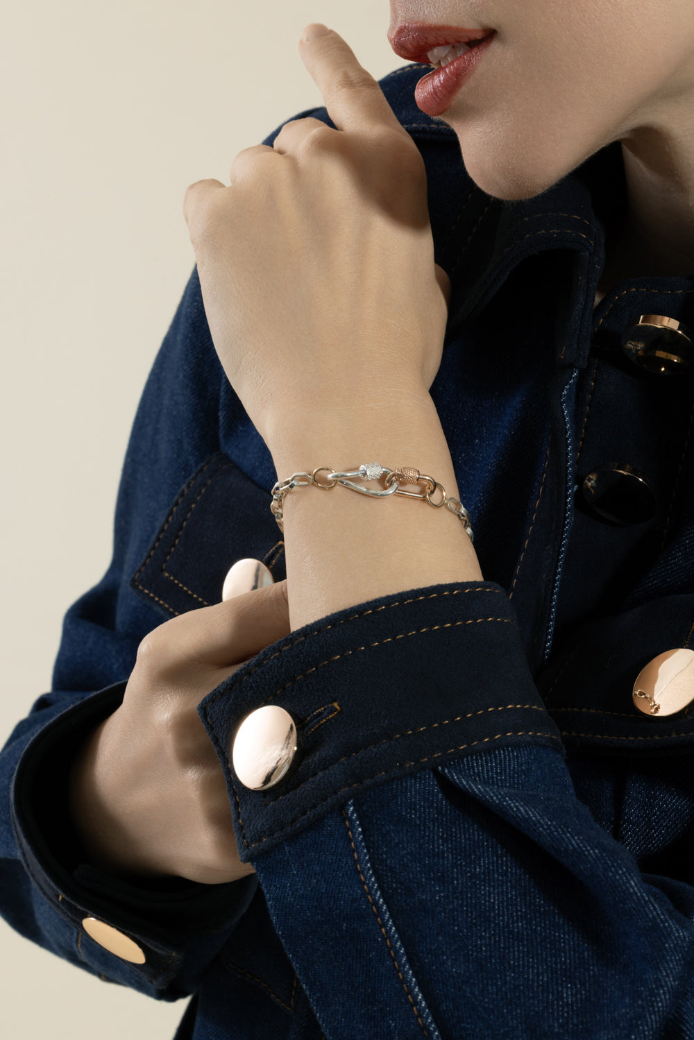 Baby Dna Lock - Silver