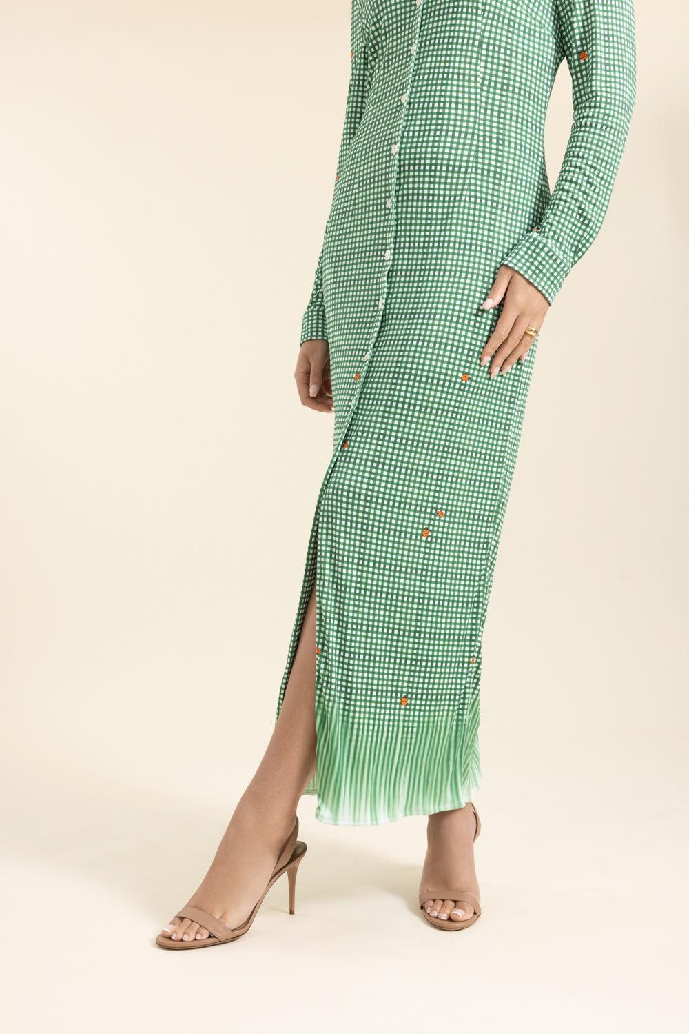 Baby Dress-GREEN-36-CLOTHINGDRESSCASUAL-BERNADETTE