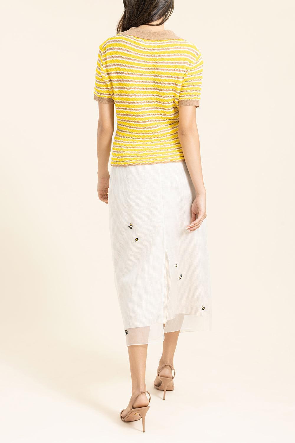 Ophelia Pullover - Yellow Stripe-YELLOW-XS-CLOTHINGTOPKNITS-BERNADETTE