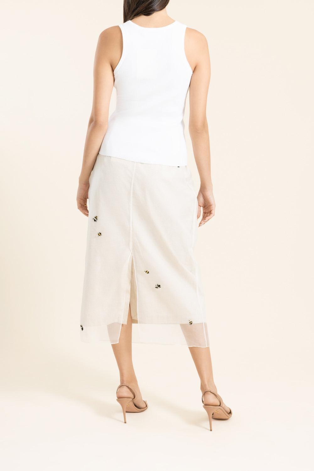 Marcel Top - Ivory Black Rose-CREAM-XS-CLOTHINGTOPTANK-BERNADETTE