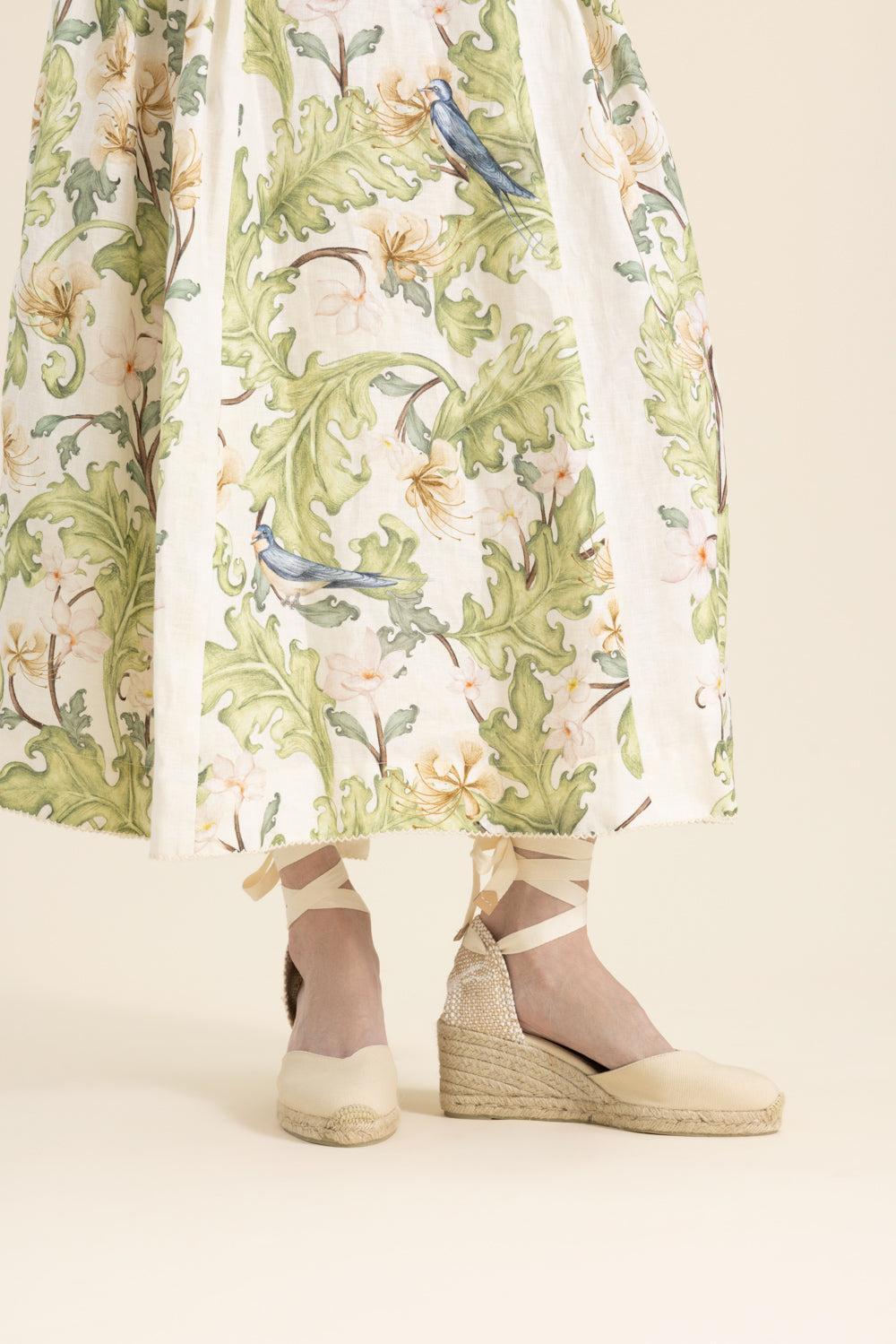 Chiara Wedge Sandal 60 - Ivory-CREAM-36-SHOESANDAL-CASTANER