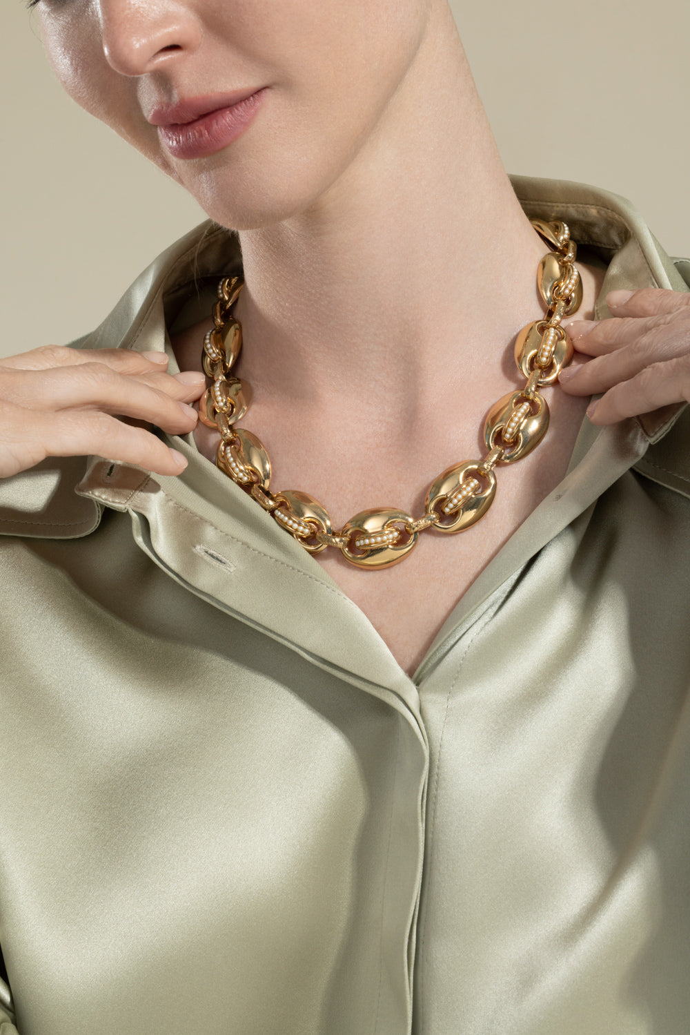 Pearl Cophea Mini Necklace
