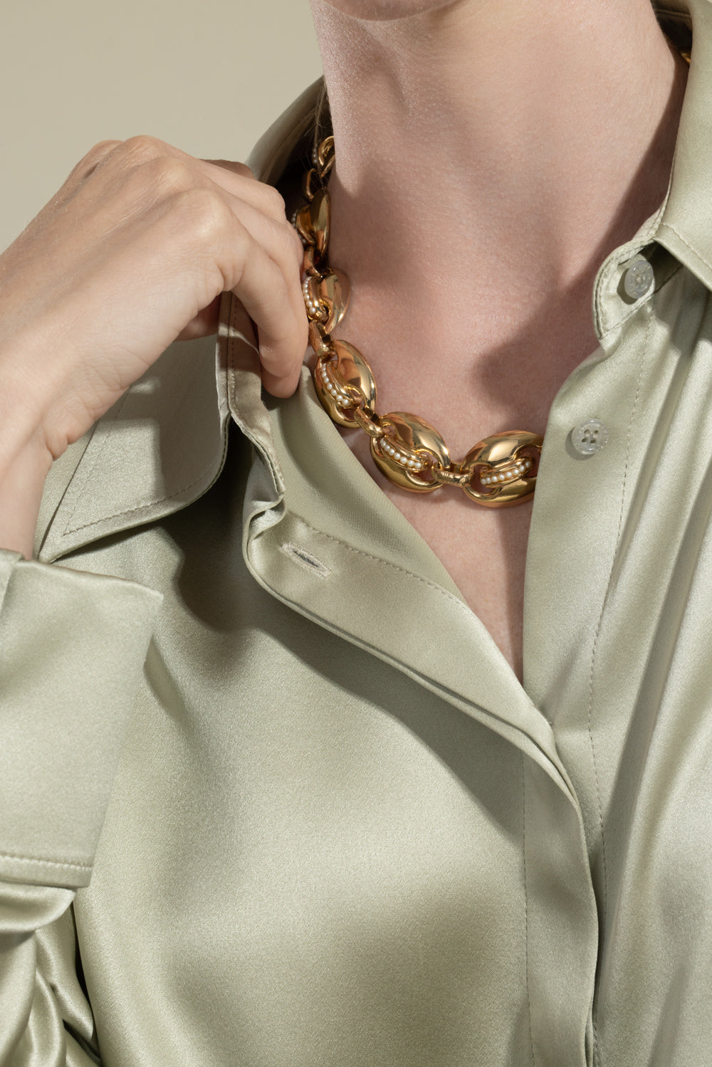 Pearl Cophea Mini Necklace