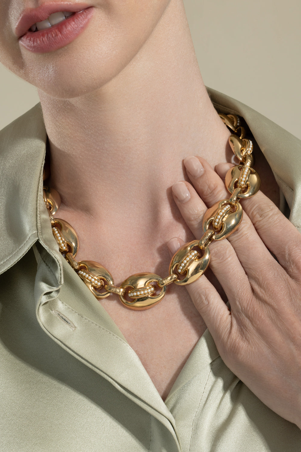 Pearl Cophea Mini Necklace