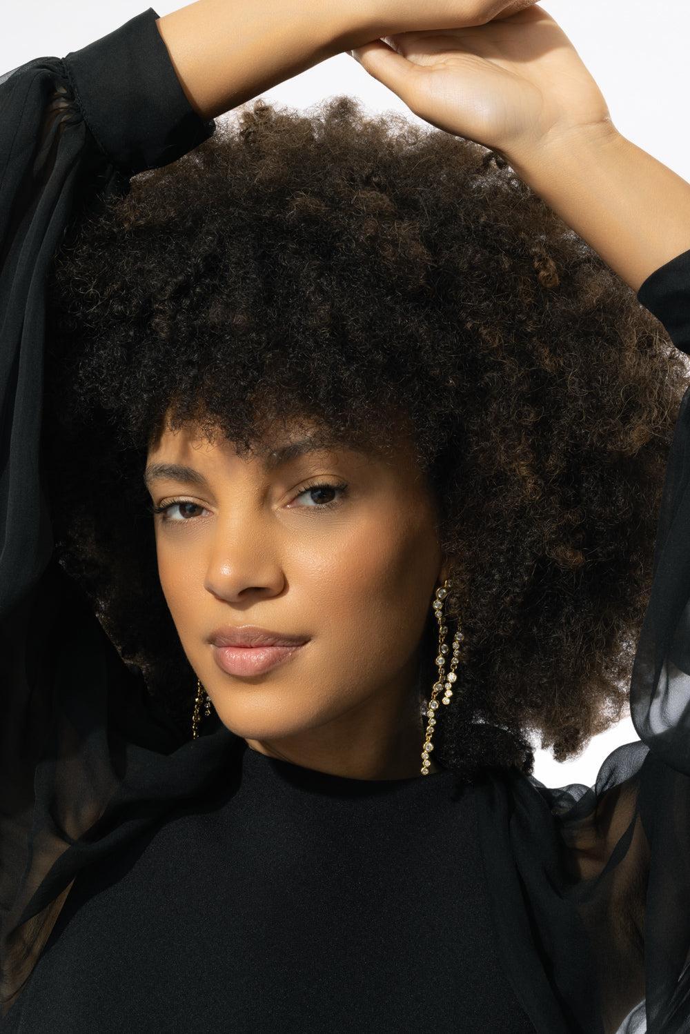 Asterales Arched Long Earrings-YELLOW-JEWELRYBOUTIQUEEARRING-ALEXIS BITTAR