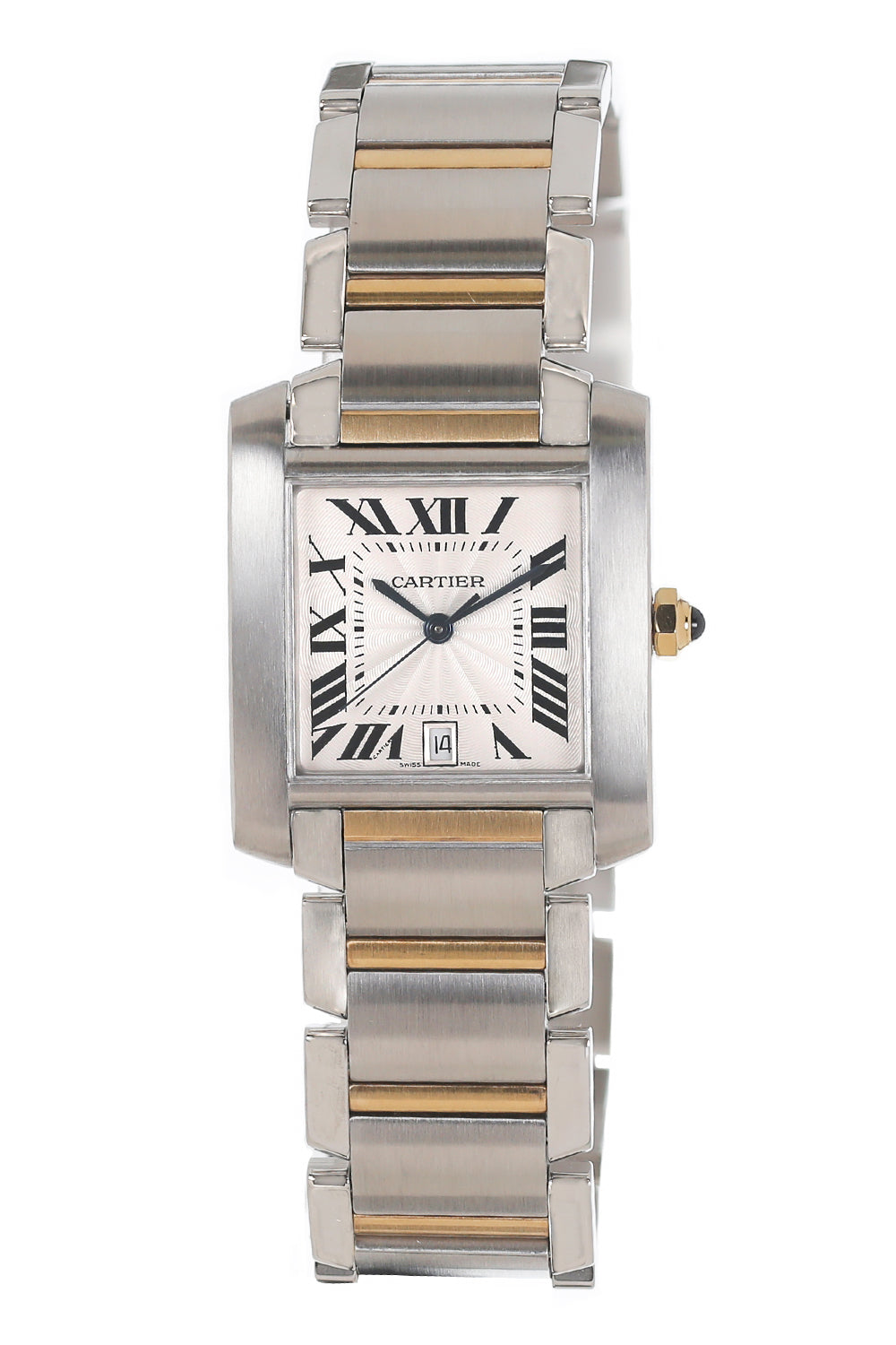 Mixed Metal Tank Francaise Watch