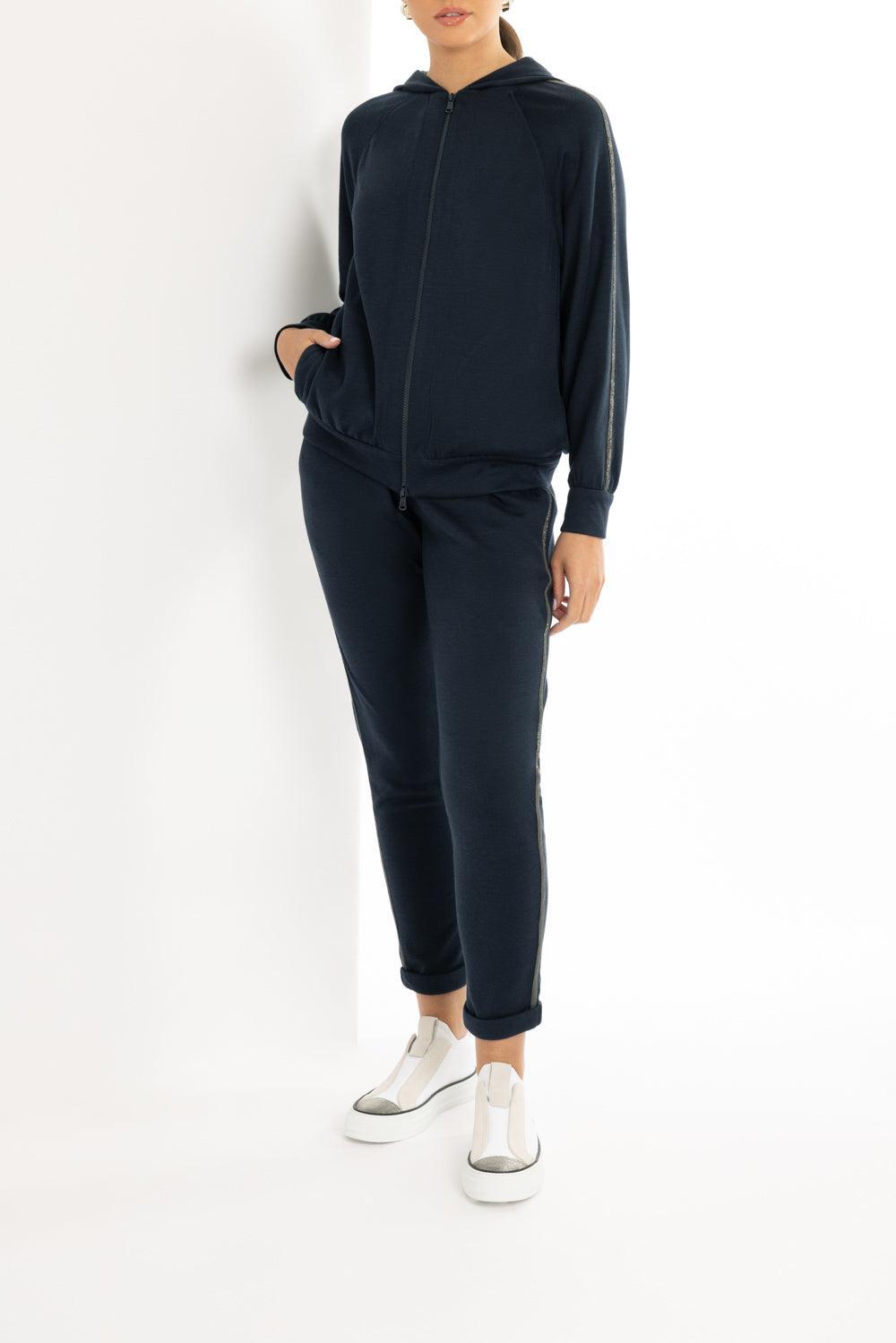 Cotton Cardigan-NGHT SKY-XS-CLOTHINGTOPKNITS-BRUNELLO CUCINELLI