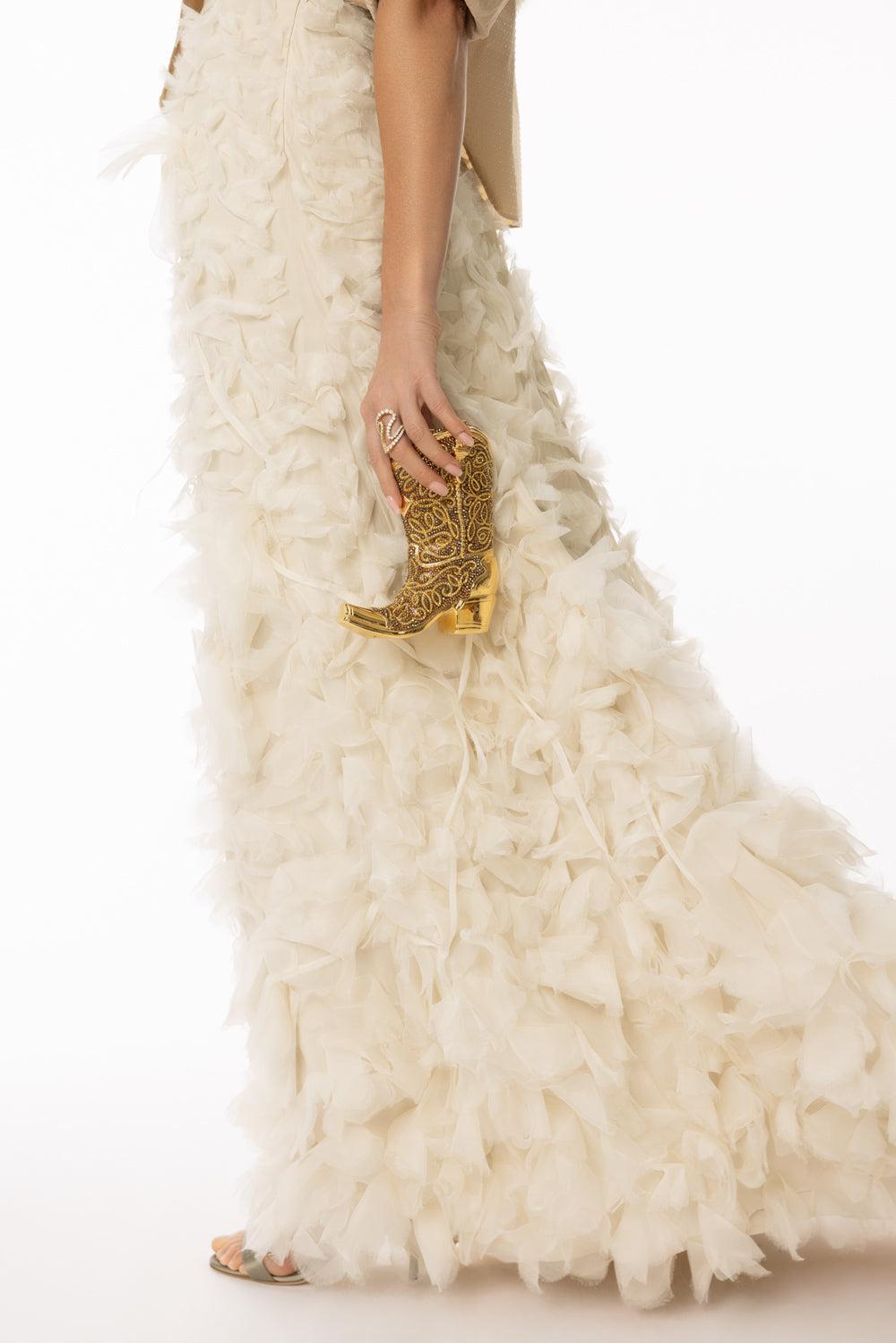 Cowboy Boot Clutch-AUSTNBRN-HANDBAGCLUTCHES-JUDITH LEIBER