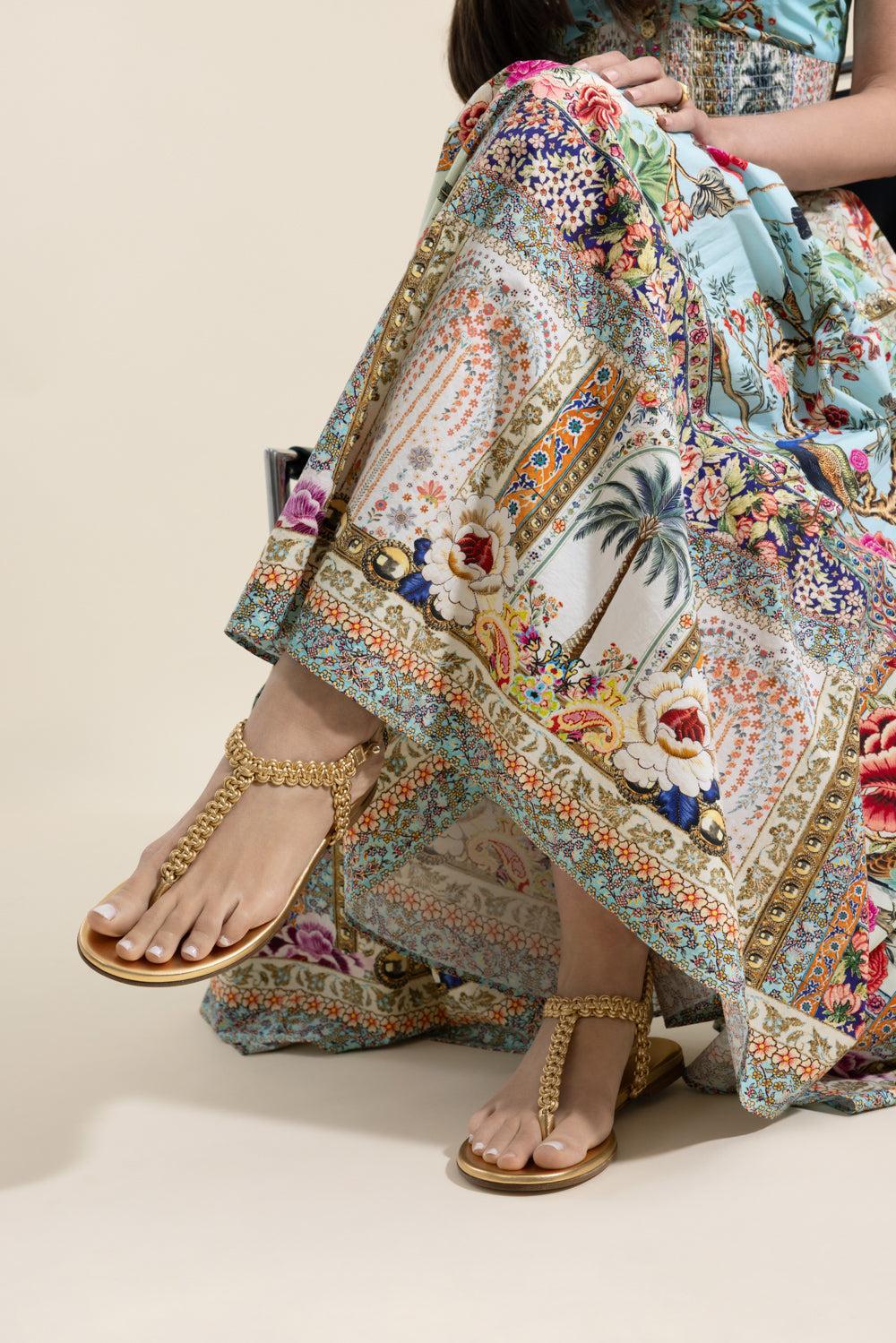 Ubud Thong Sandal - Meko-GOLD-36-SHOESANDAL-GIANVITO ROSSI