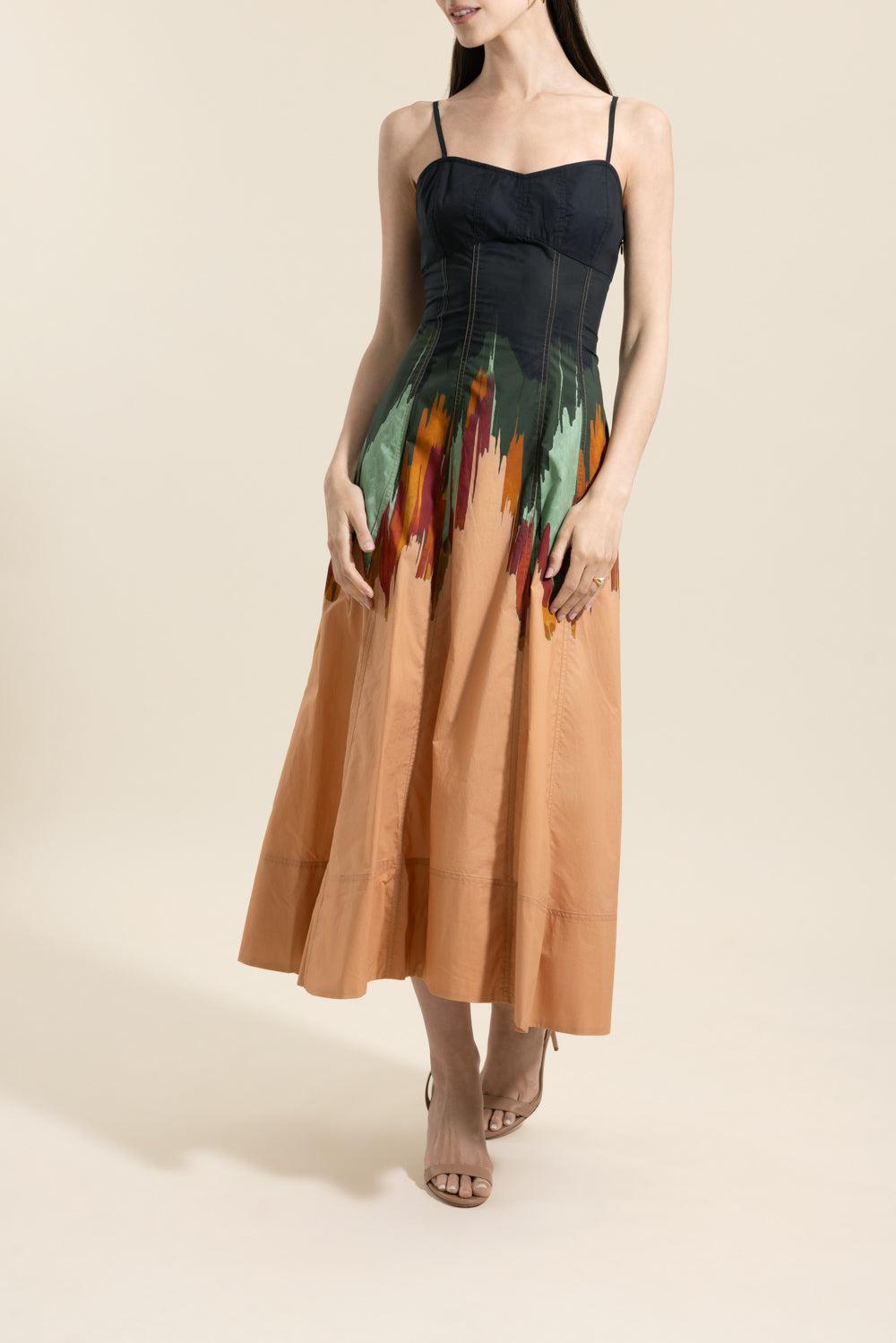 Fiora Cami Dress-FLORAL-2-CLOTHINGDRESSCASUAL-ULLA JOHNSON