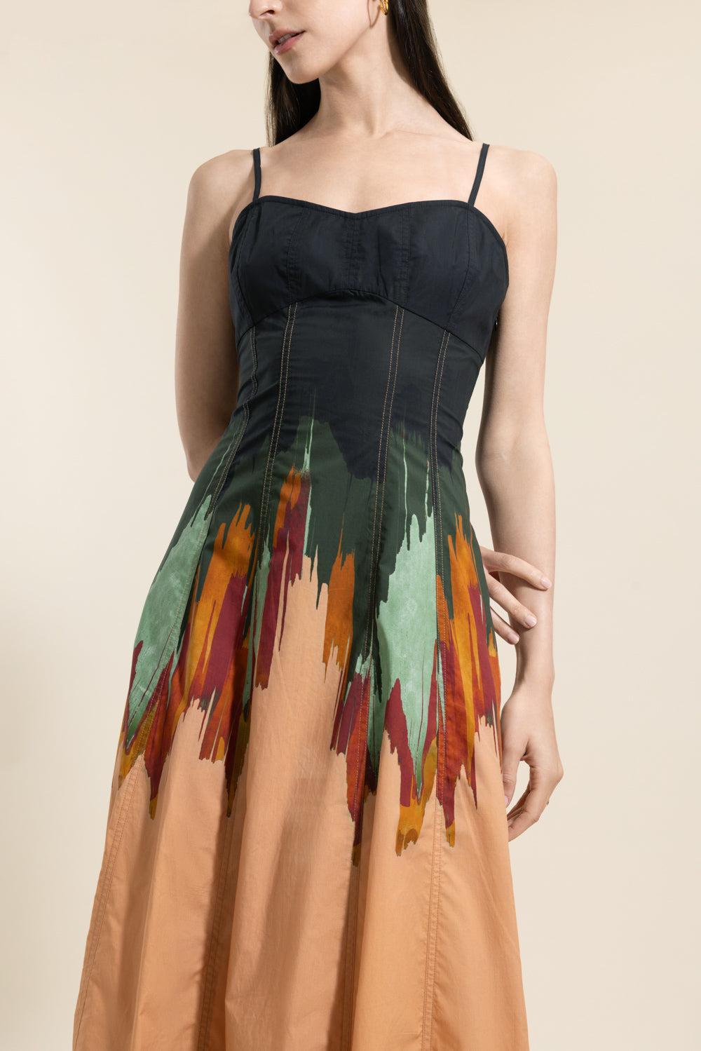 Fiora Cami Dress-FLORAL-2-CLOTHINGDRESSCASUAL-ULLA JOHNSON