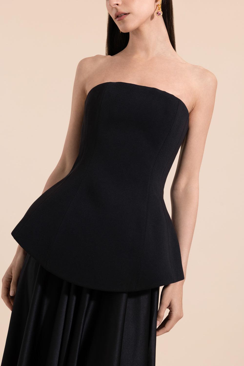 Oriana Maxi Dress-BLACK-2-CLOTHINGDRESSGOWN-SOLACE LONDON