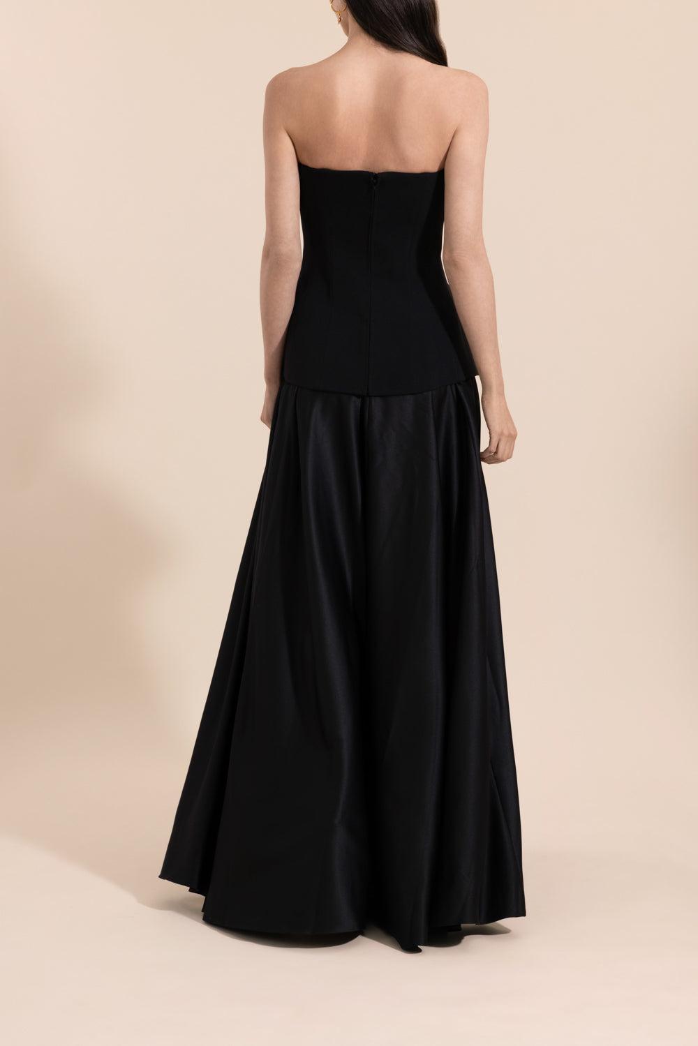 Oriana Maxi Dress-BLACK-2-CLOTHINGDRESSGOWN-SOLACE LONDON