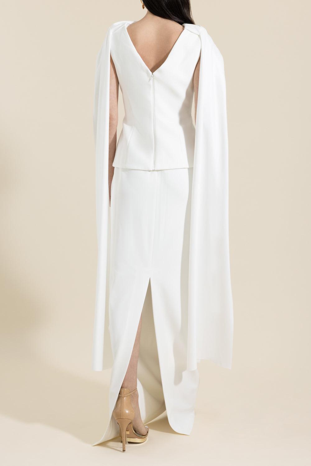 Annie Maxi Dress-CREAM-2-CLOTHINGDRESSGOWN-SOLACE LONDON