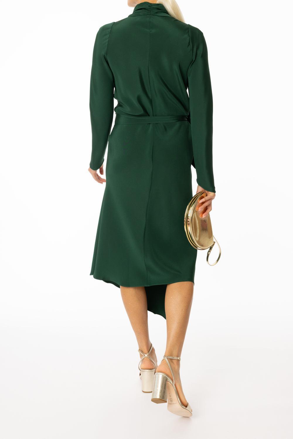 Victor Dress - Emerald-EMERALD-P-CLOTHINGDRESSCASUAL-PETER COHEN