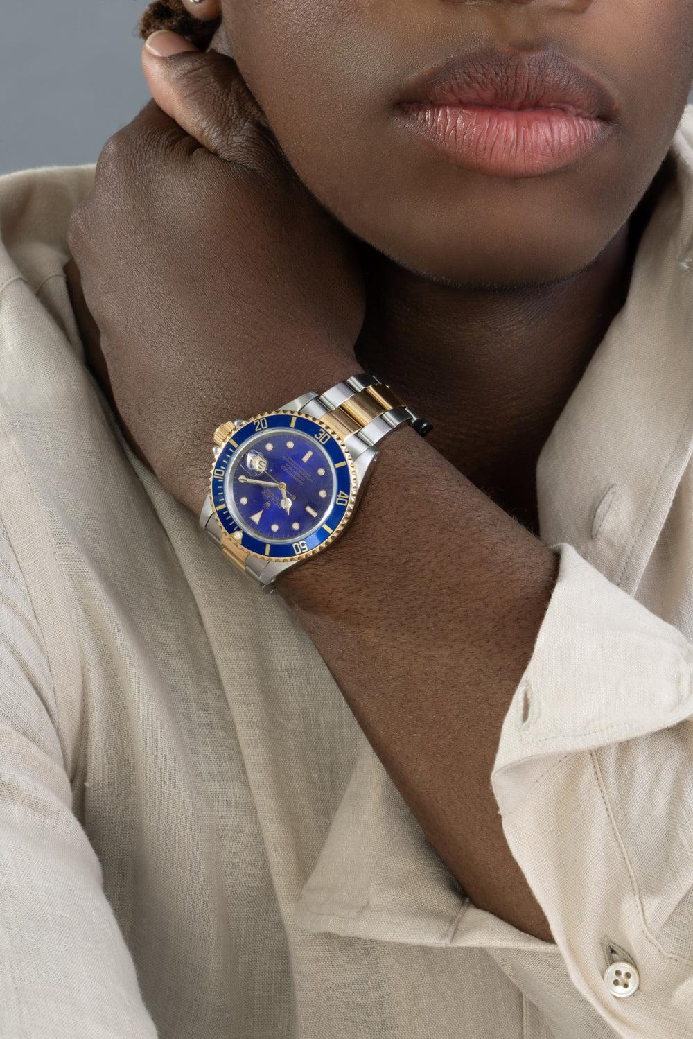 Submariner Date Watch-YELLOW GOLD-40MM-JEWELRYFINE JEWELWATCH-ROLEX