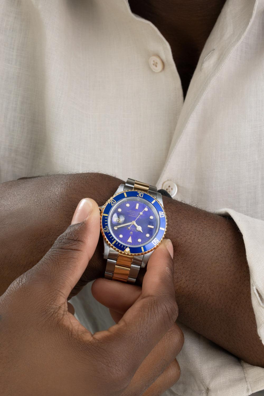 Submariner Date Watch-YELLOW GOLD-40MM-JEWELRYFINE JEWELWATCH-ROLEX