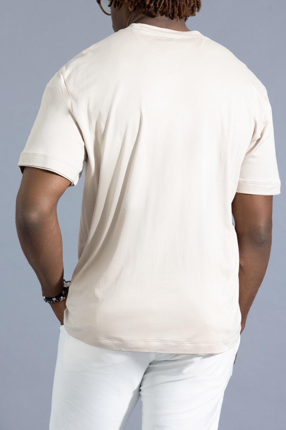 Pocket Tee - Camel-BROWN-S-MENSCLOTHINGSHIRT-ELEVENTY