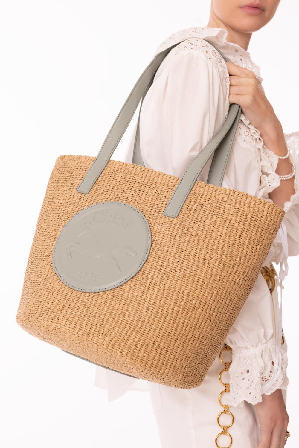 Horse Medal Tote-BLUISHGR-O/S-HANDBAGTOTES-CHLOÉ