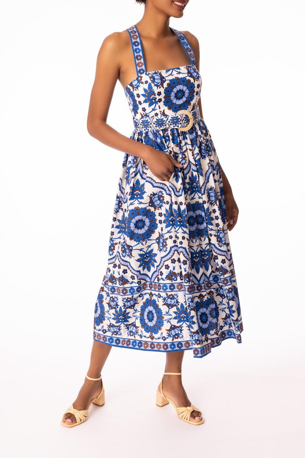 Julie Dress-MYSTIC BLUE-XS-CLOTHINGDRESSCASUAL-CARA CARA