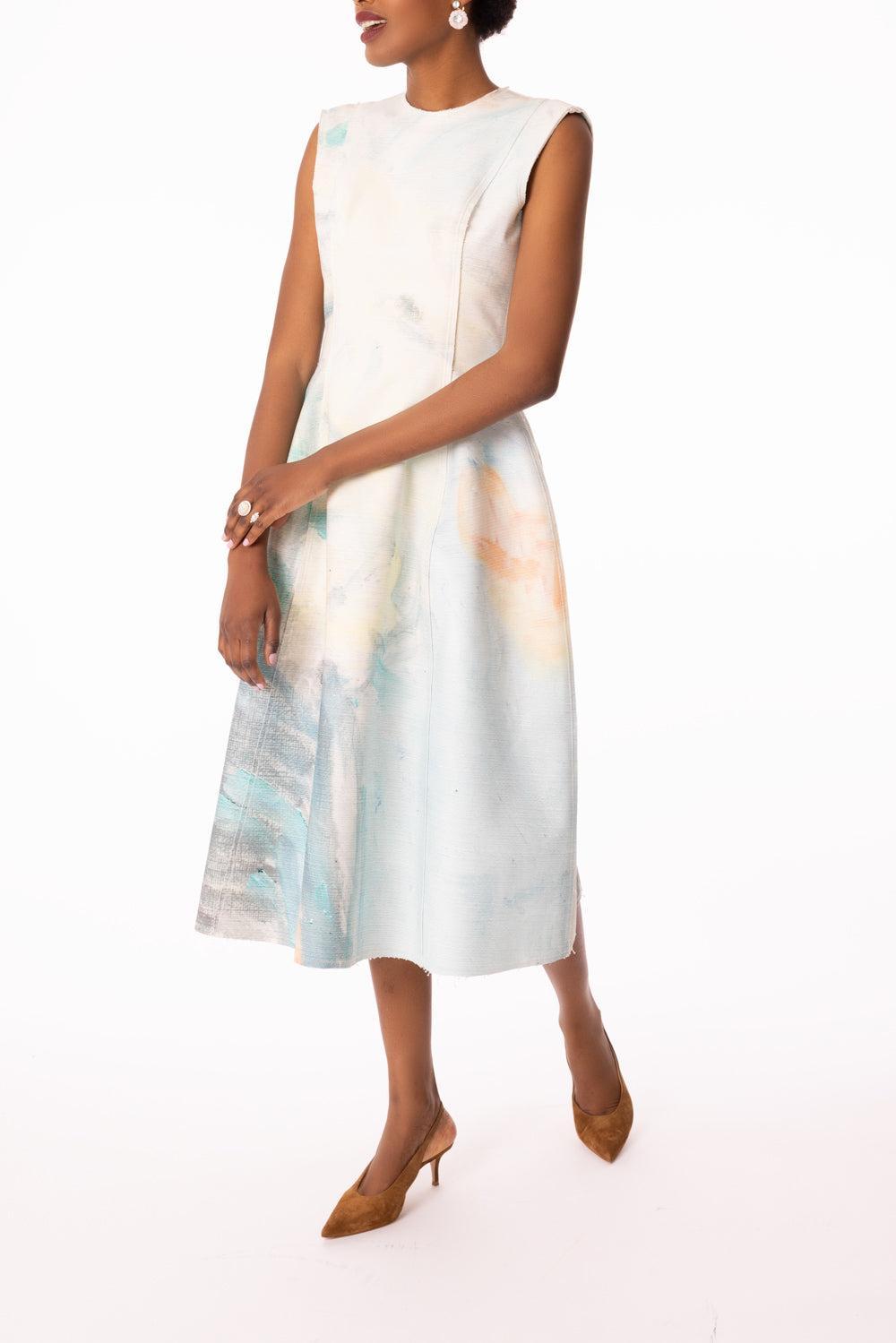 Sleeveless Midi Dress-KAYEDPNT-4-CLOTHINGDRESSCOCKTAIL-ERDEM