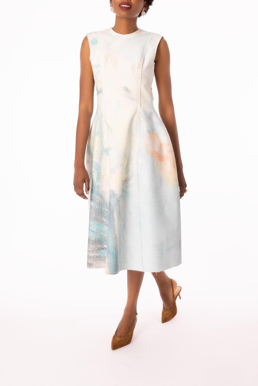 Sleeveless Midi Dress-KAYEDPNT-4-CLOTHINGDRESSCOCKTAIL-ERDEM