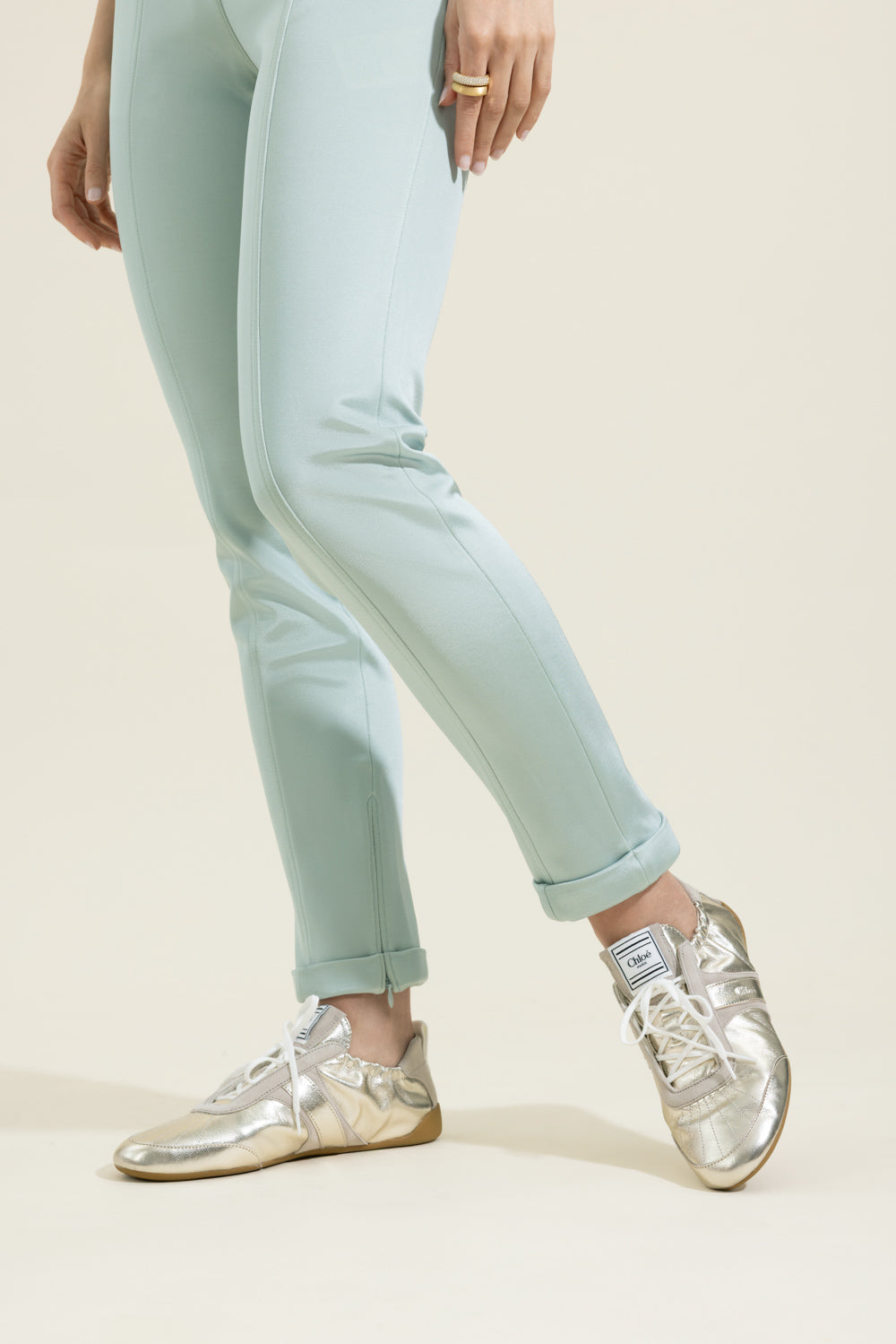 Chloe Kick Sneaker - Palladium