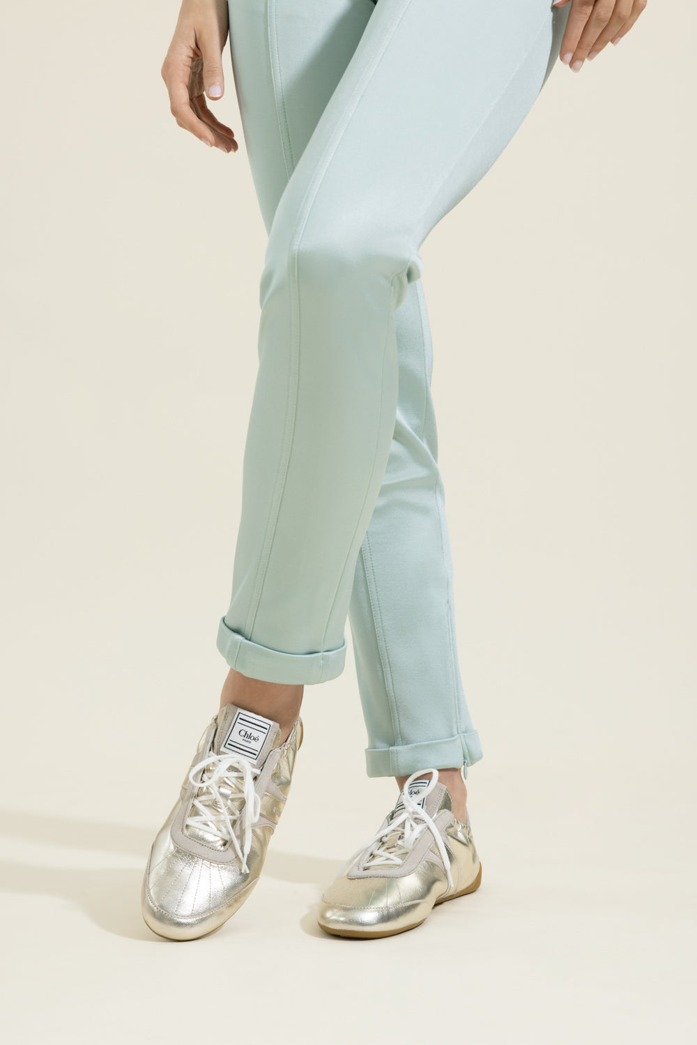 Chloe Kick Sneaker - Palladium