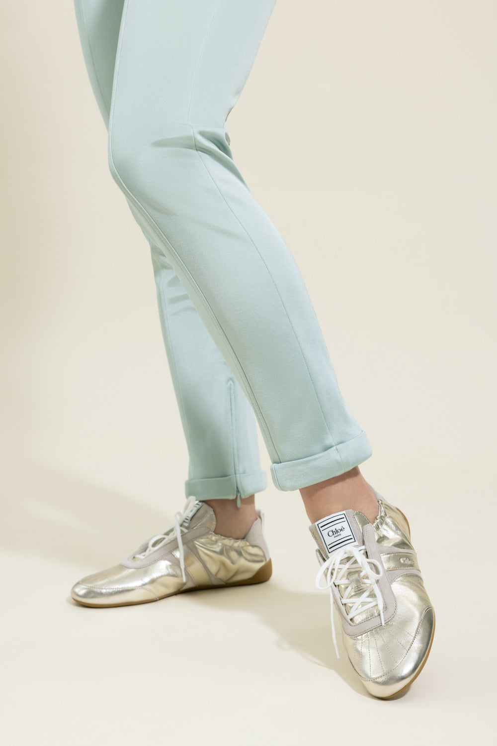 Chloe Kick Sneaker - Palladium
