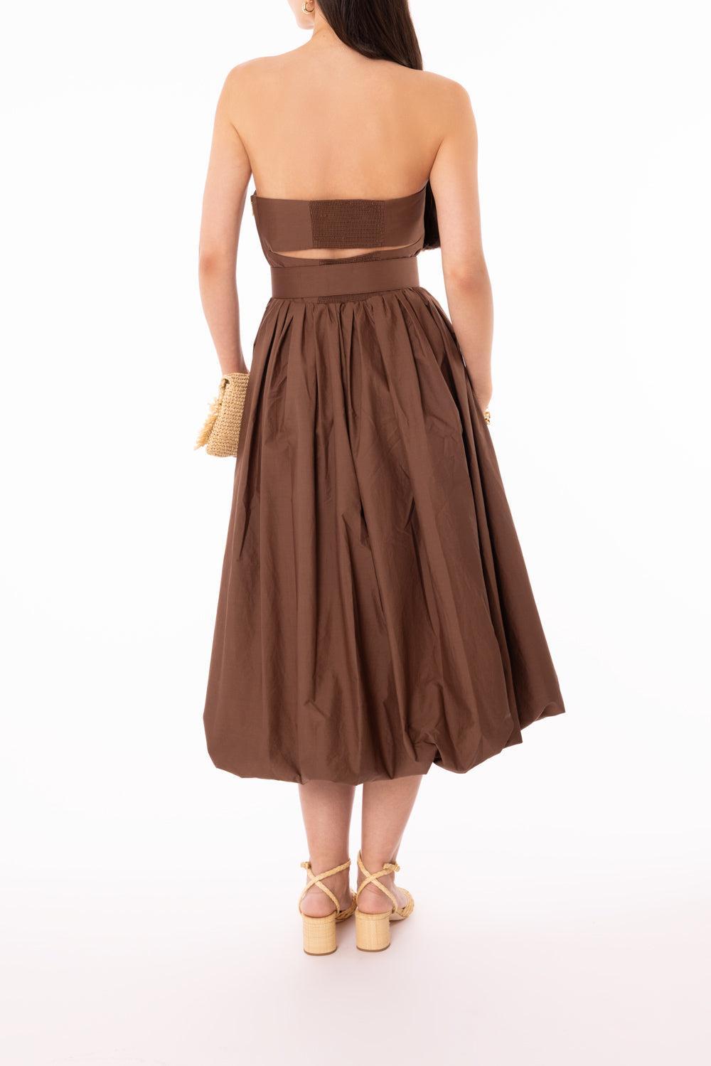 Anisha Dress-TRUFFLE-2-CLOTHINGDRESSCASUAL-CARA CARA