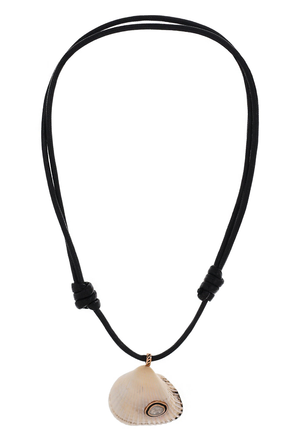Diamond Grande Edul Shell Necklace