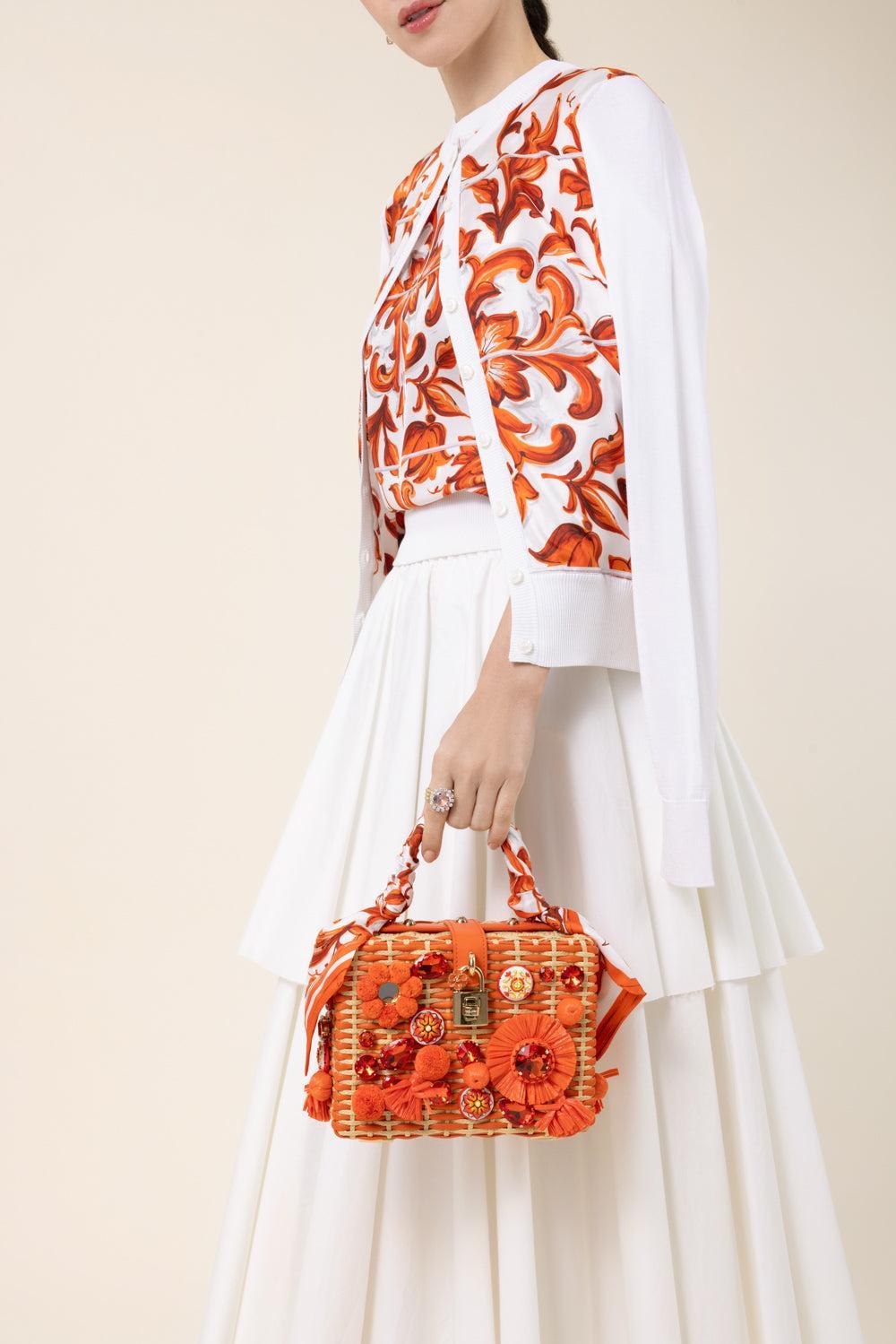 Dolce Box Bag - Maiolica Orange | DOLCE & GABBANA – Marissa