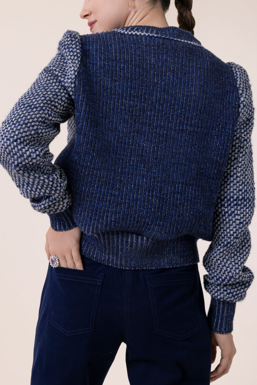 Tweed Bomber Jacket