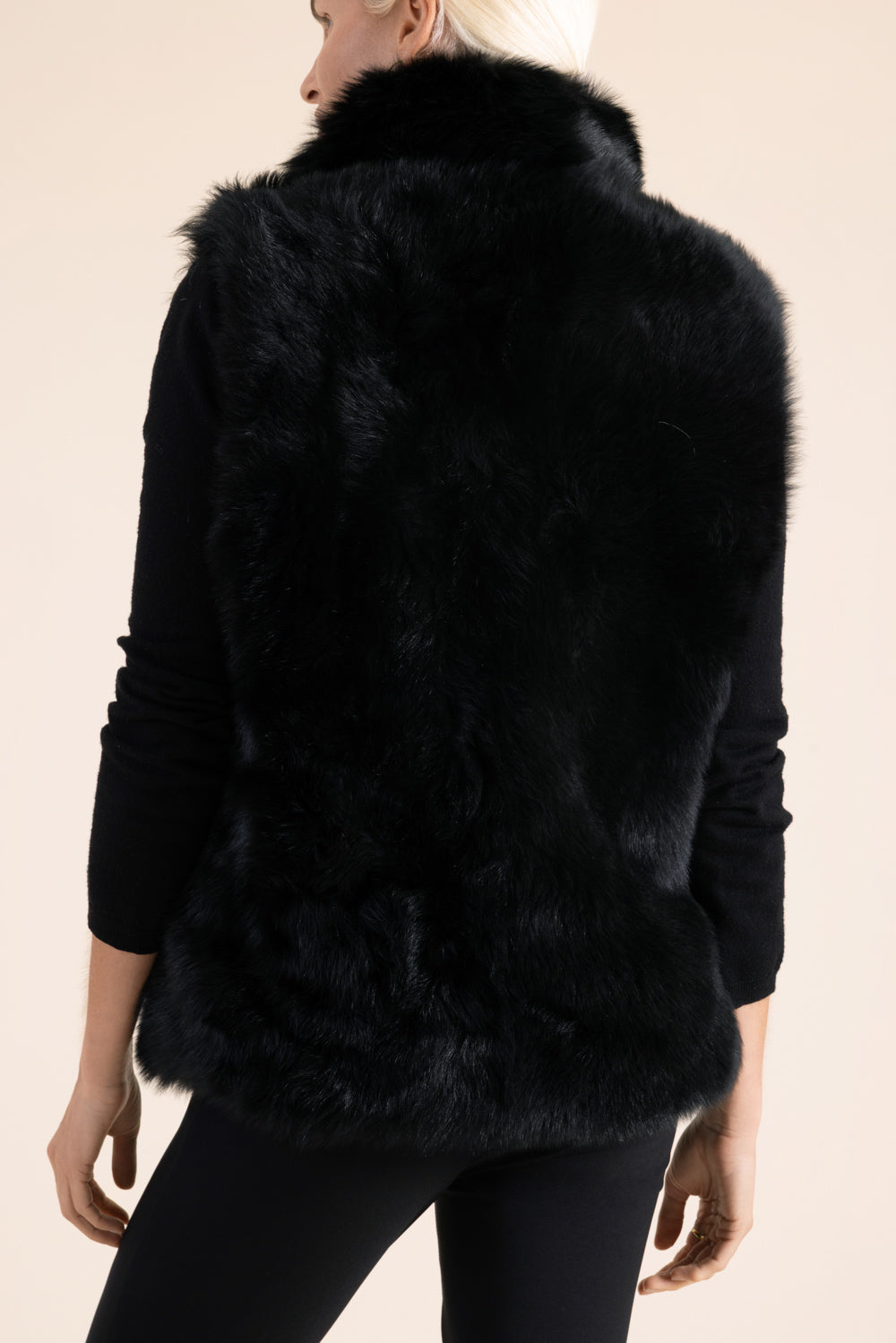 Funnel Neck Zip Vest