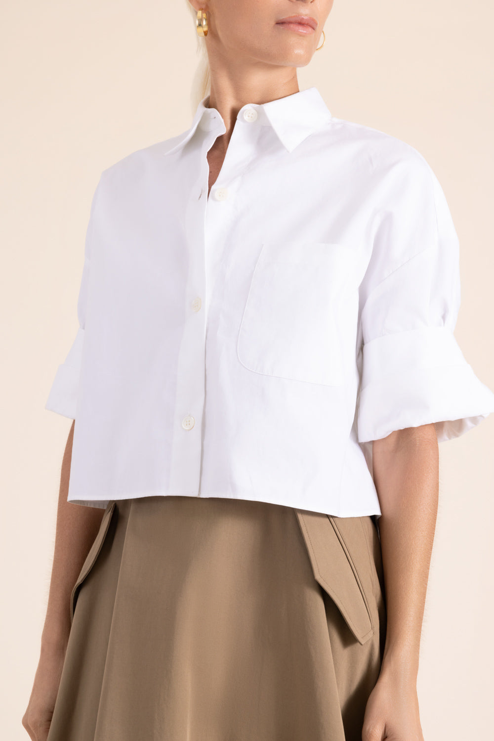 Next Ex Top - White