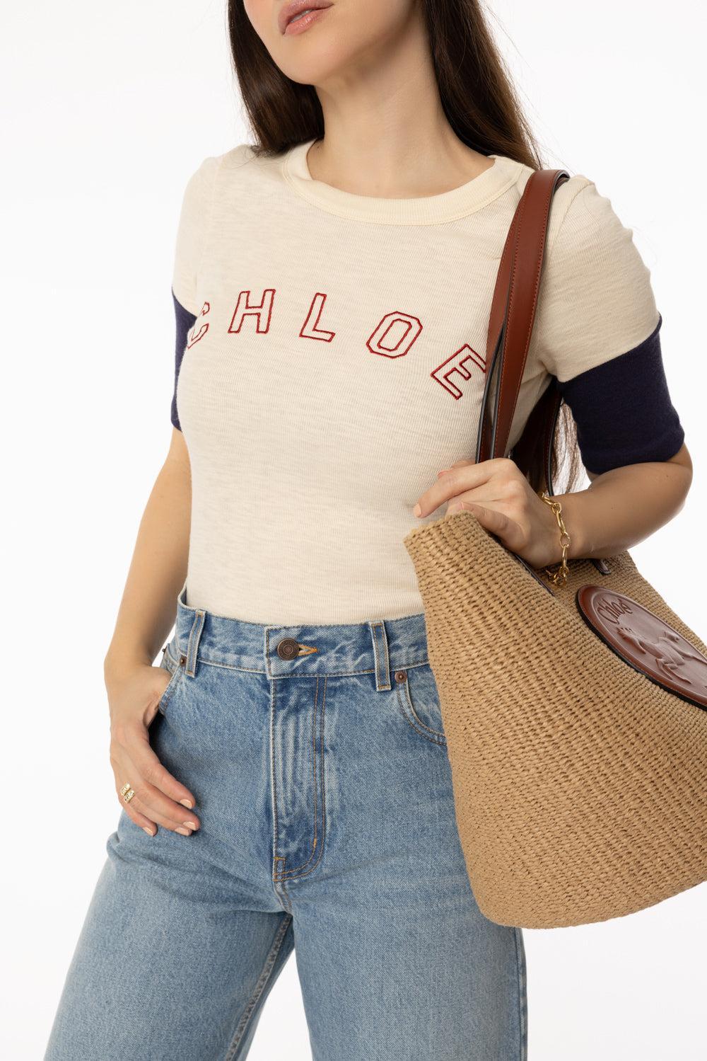 Crewneck Tee-ICONICMK-XS-CLOTHINGTOPT-SHIRT-CHLOÉ