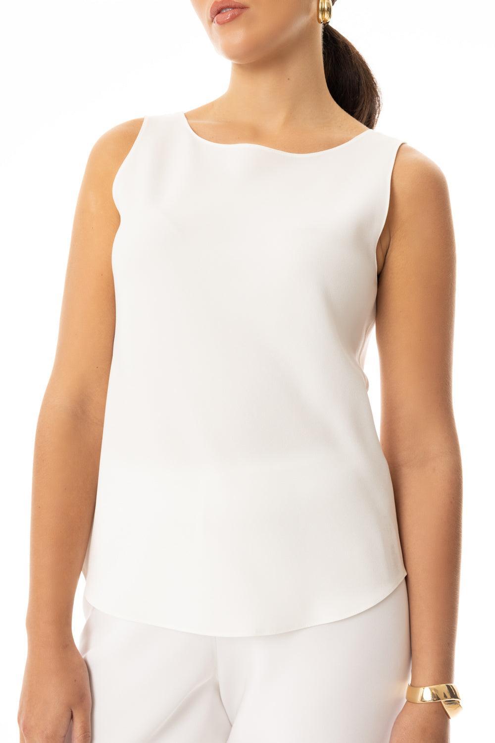 Suit Tank-WHITE-P-CLOTHINGTOPTANK-PETER COHEN
