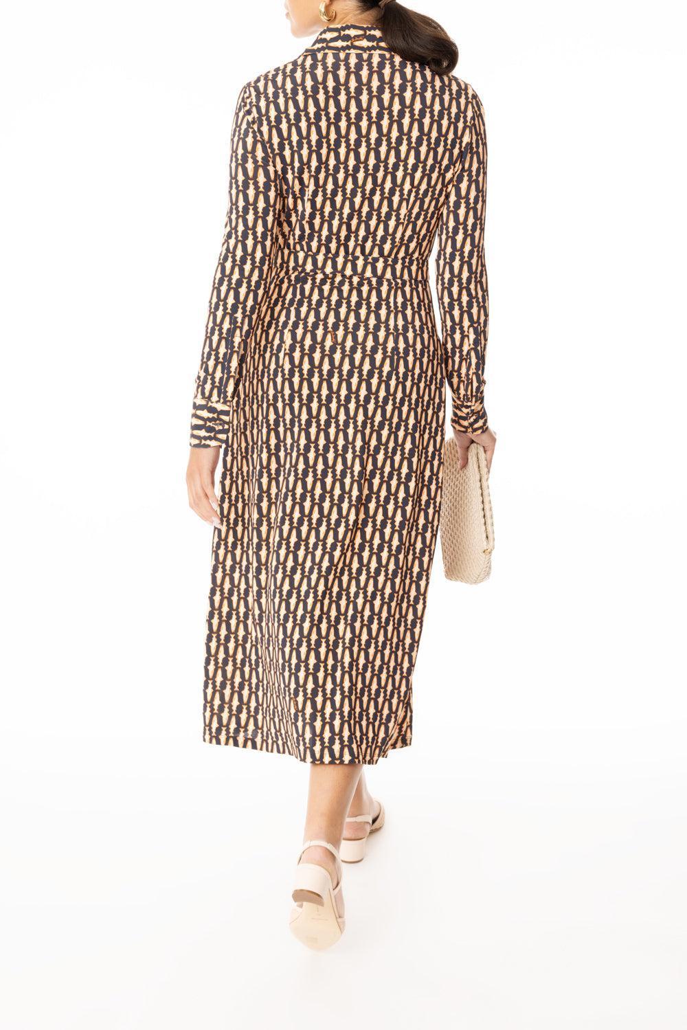 Perry Street Dress-ARABESQUE-XS-CLOTHINGDRESSCASUAL-LA DOUBLEJ