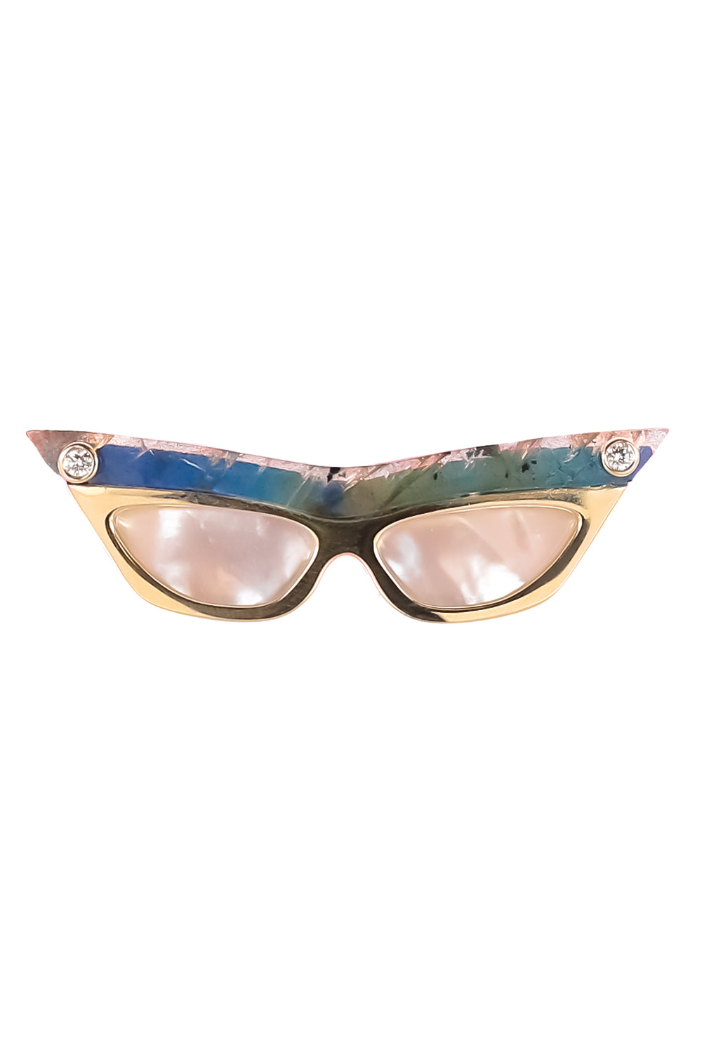Diamond Pearl Sunglasses Pendant