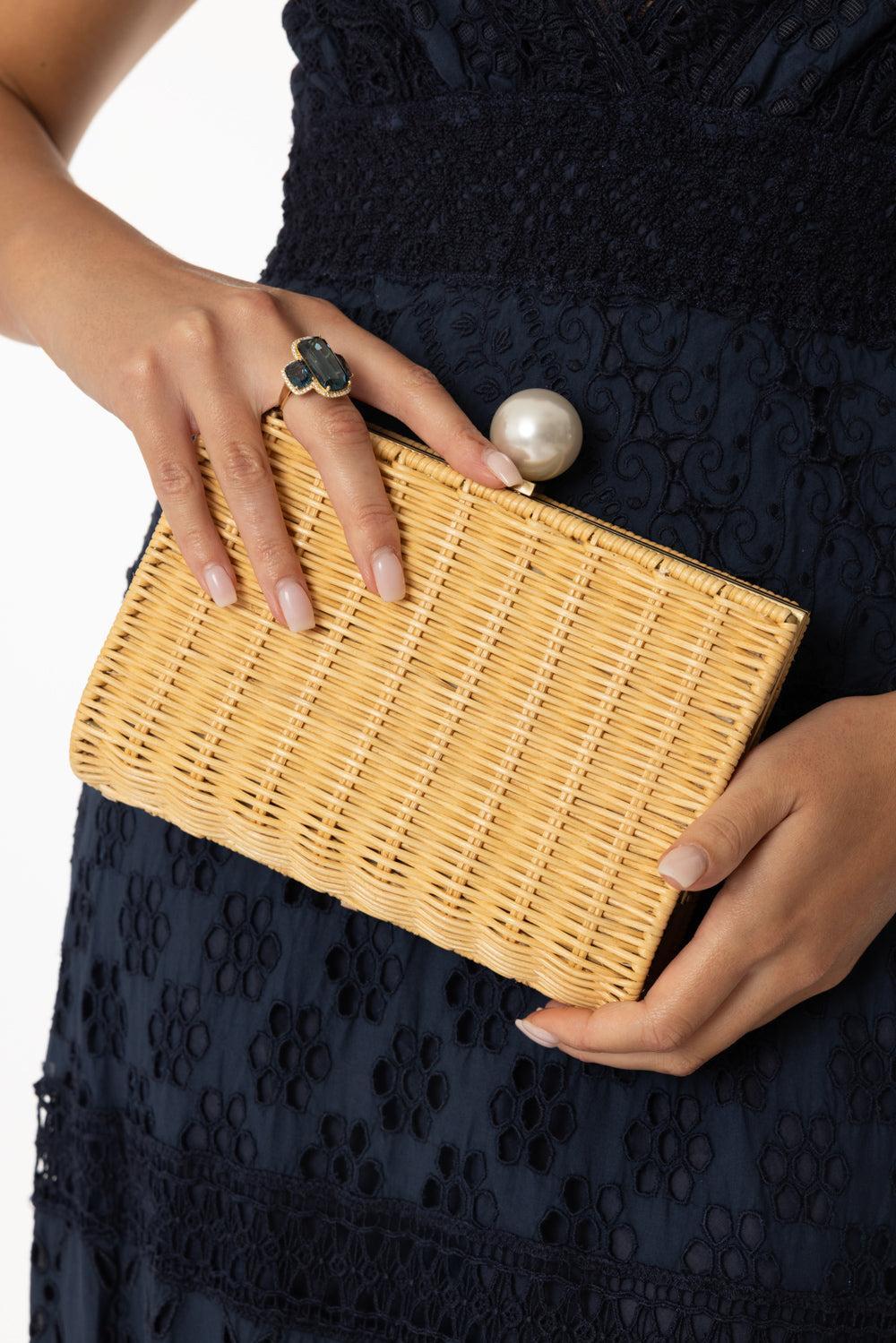 The Petite Pearl Clutch-NATURAL-HANDBAGCLUTCHES-PAMELA MUNSON
